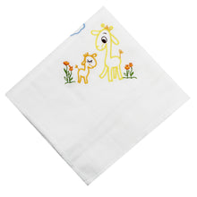 Load image into Gallery viewer, Portuguese Embroidered 2-Piece Cotton Baby Burp Cloth Set
