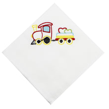 Load image into Gallery viewer, Portuguese Embroidered 2-Piece Cotton Baby Burp Cloth Set
