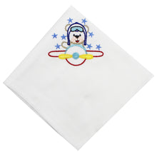 Load image into Gallery viewer, Portuguese Embroidered 2-Piece Cotton Baby Burp Cloth Set
