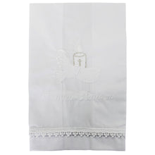 Load image into Gallery viewer, Maiorista Made in Portugal Grey Candle Baptismal Towel
