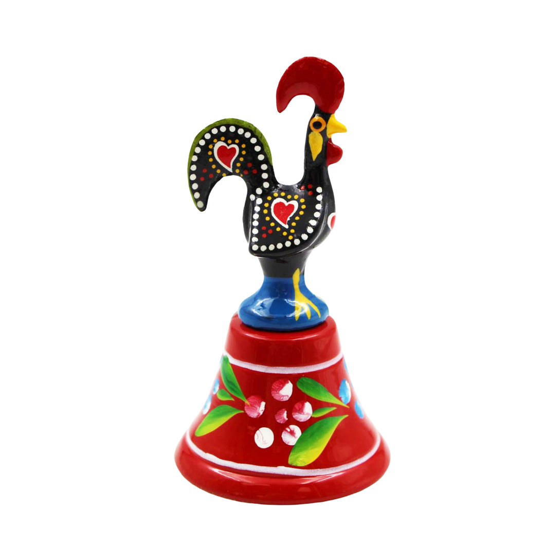 Portuguese Rooster Galo de Barcelos Ringing Call Bell