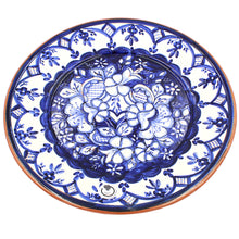 Load image into Gallery viewer, Hand-painted Portuguese Pottery Clay Terracotta Wall Plate
