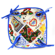 Load image into Gallery viewer, 100% Cotton Bread Basket Made in Portugal - Various Colors
