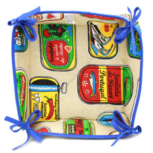 Load image into Gallery viewer, 100% Cotton Bread Basket Made in Portugal - Various Colors
