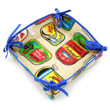 Load image into Gallery viewer, 100% Cotton Bread Basket Made in Portugal - Various Colors
