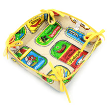 Load image into Gallery viewer, 100% Cotton Bread Basket Made in Portugal - Various Colors
