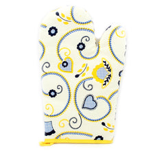 Load image into Gallery viewer, 100% Cotton Oven Mitt and Pot Holder Set Made in Portugal - Various Colors
