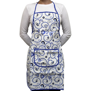 100% Cotton Portuguese  Viana's Heart Kitchen Apron - Various Colors