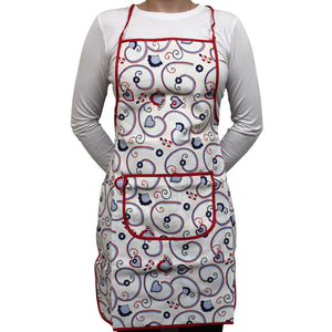 100% Cotton Portuguese  Viana's Heart Kitchen Apron - Various Colors