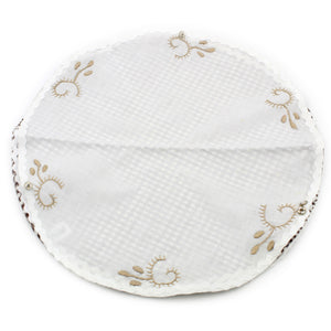 100% Cotton Hand Embroidered Viana Bread Basket - Various Colors