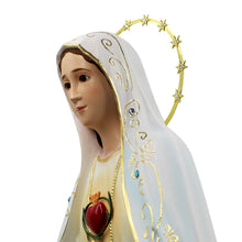 Load image into Gallery viewer, 32&quot; Hand-Painted Immaculate Sacred Heart of Mary Religious Statue
