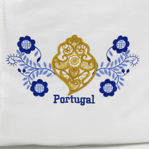 100% Cotton Viana Heart Bread Bag Made in Portugal