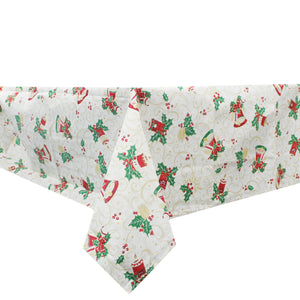 100% Cotton Christmas Made in Portugal Tablecloth