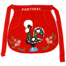 Load image into Gallery viewer, Traditional Portuguese Rooster Adults Waist Kitchen Apron
