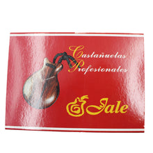 Load image into Gallery viewer, Professional Jale Flamenco Spanish Castanets 80A N. 8 Castañuelas
