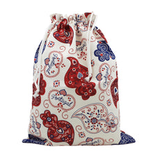 Load image into Gallery viewer, 100% Cotton Viana Hearts Bread Bag
