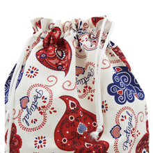 Load image into Gallery viewer, 100% Cotton Viana Hearts Bread Bag
