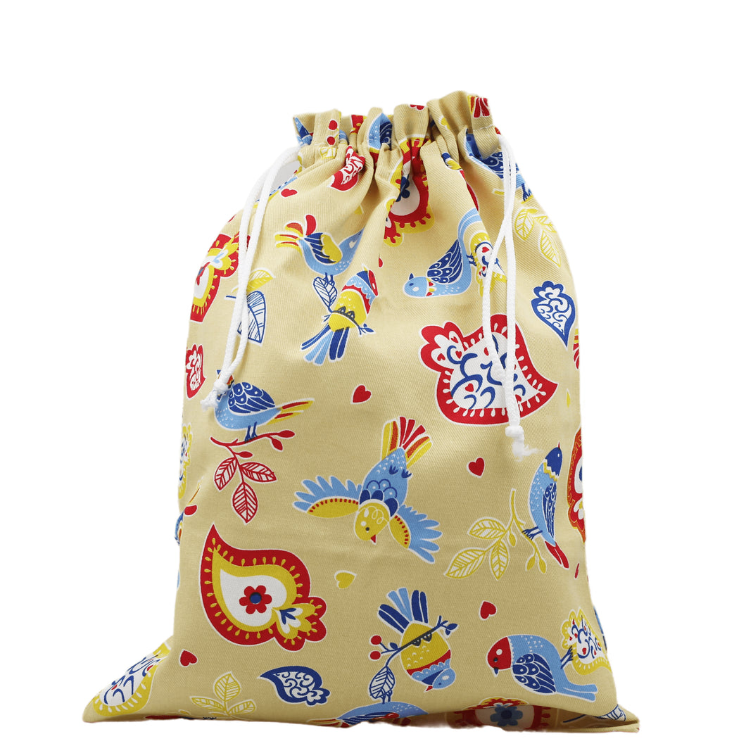 100% Cotton Amor Perfeito Bread Bag