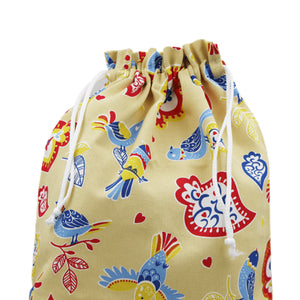 100% Cotton Amor Perfeito Bread Bag