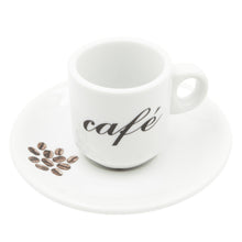 Load image into Gallery viewer, Café Espresso Cups and Saucers with Gift Box, Set of 6
