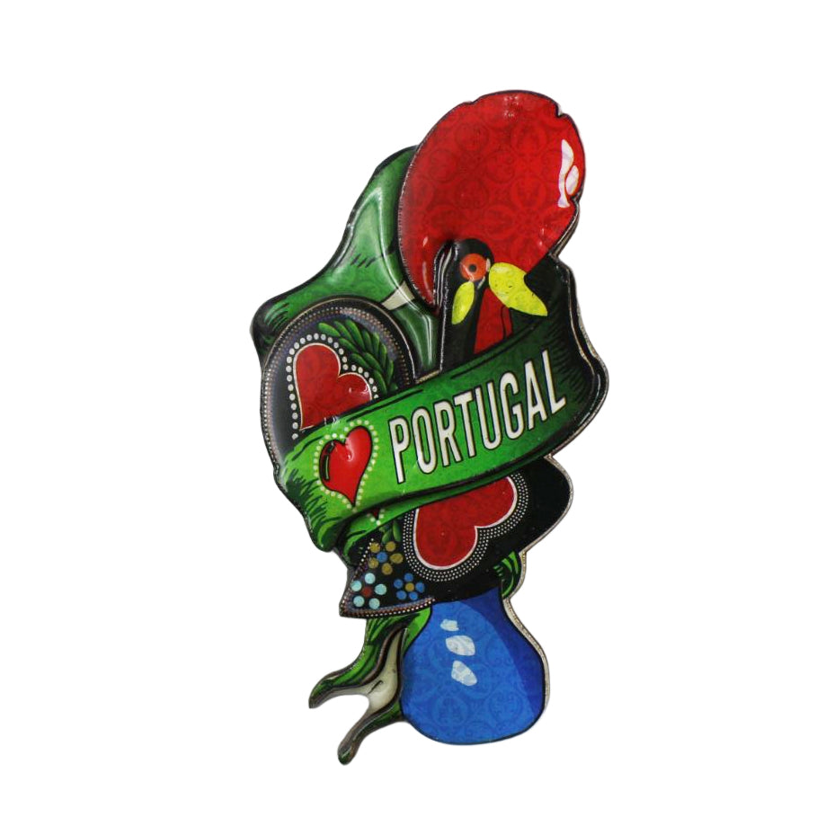 3D Portuguese Decorative Fridge Refrigerator Magnet Rooster