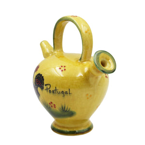 Hand-Painted Traditional Ceramic Rooster Decorative Canteen