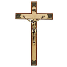 Load image into Gallery viewer, Wooden Wall Crucifix Jesus Christ Cross Made in Portugal - Various Sizes
