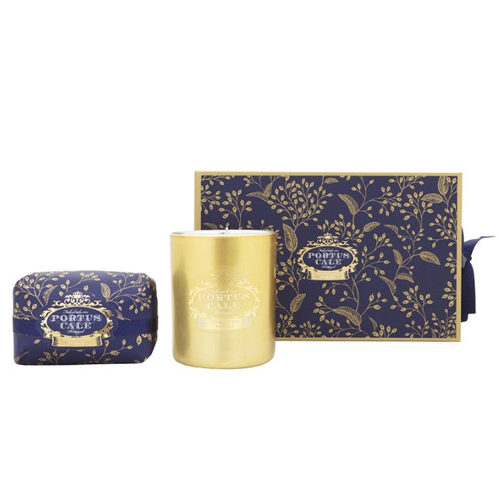 Castelbel Portus Cale Festive Blue Soap & Candle Gift Set