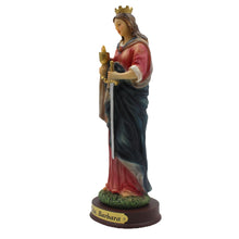 Load image into Gallery viewer, 8.5&quot; Saint Barbara Religious Statue Made in Portugal
