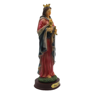 8.5" Saint Barbara Religious Statue Made in Portugal