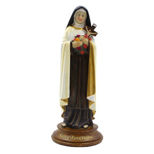 Load image into Gallery viewer, 6&quot; Saint Teresa Religious Statue Made in Portugal
