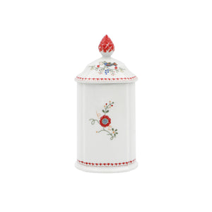 Traditional Portuguese Pottery Ceramic Porcelain Viana Lovers Cookie Jar