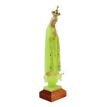 Load image into Gallery viewer, 12&quot; Glow in The Dark Our Lady Of Fatima Statue #PRU-28
