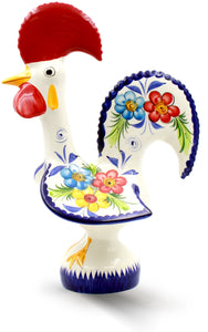 Hand-painted Decorative Traditional Ceramic Portuguese Good Luck Rooster