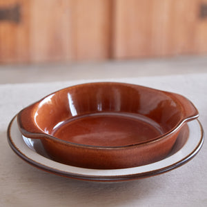 Casafina Poterie 12 oz. Caramel Round Gratin Dish Set