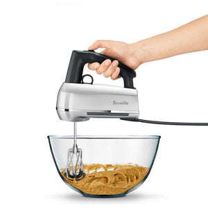 Breville BHM800SIL Handy Mix Scraper Hand Mixer, Silver