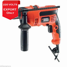 Load image into Gallery viewer, Black &amp; Decker Cd714Rek Reversible Power Hammer Drill 220-240 Volts 50/60Hz Export Only
