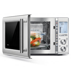 Breville BMO850BSS1BUC1 the Smooth Wave Countertop Microwave Oven, Brushed Stainless Steel