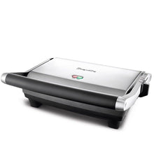 Load image into Gallery viewer, Breville Duo 1500-Watt Nonstick Panini Press, Silver
