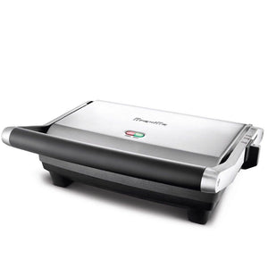 Breville Duo 1500-Watt Nonstick Panini Press, Silver