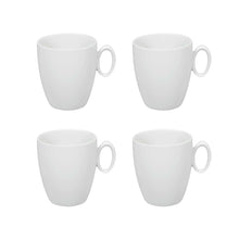 Load image into Gallery viewer, Vista Alegre Broadway White Mug, Set of 4
