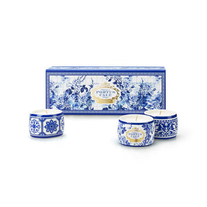 Castelbel Portus Cale Gold & Blue Fragrance Candle Set