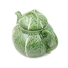 Load image into Gallery viewer, Bordallo Pinheiro Cabbage Tea Pot
