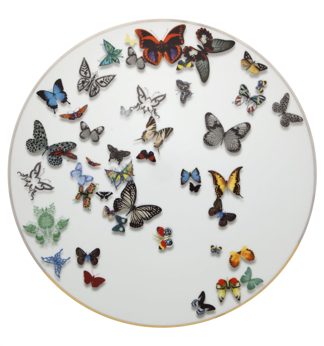 Vista Alegre Butterfly Parade Charger Plate