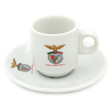 Load image into Gallery viewer, SL Benfica Set Of 6 Espresso Cup and Saucers With Gift Box
