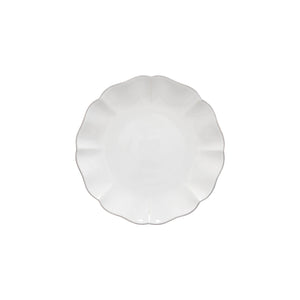 Costa Nova Rosa 9" White Salad/Dessert Plate Set