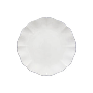 Costa Nova Rosa 11.25" White Dinner Plate Set