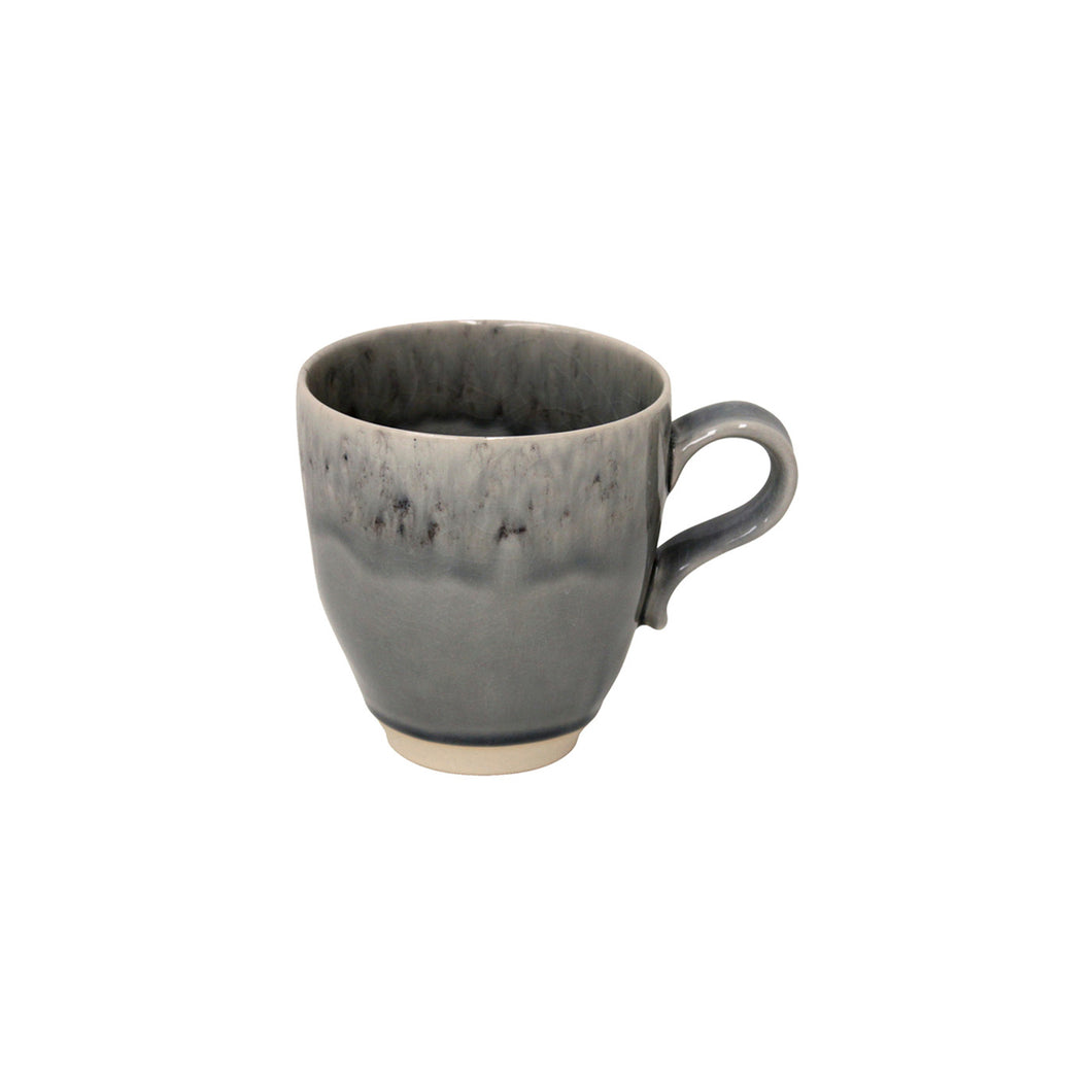 Costa Nova Madeira 15 oz. Grey Mug Set