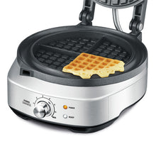 Load image into Gallery viewer, Breville BWM520XL No-Mess Waffle Maker, Brushed Stainless Steel
