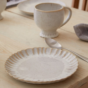 Casafina Mallorca 9" Sand Beige Salad Plate Set